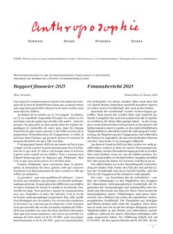 Antroposofia Svizzera – febbraio 2026