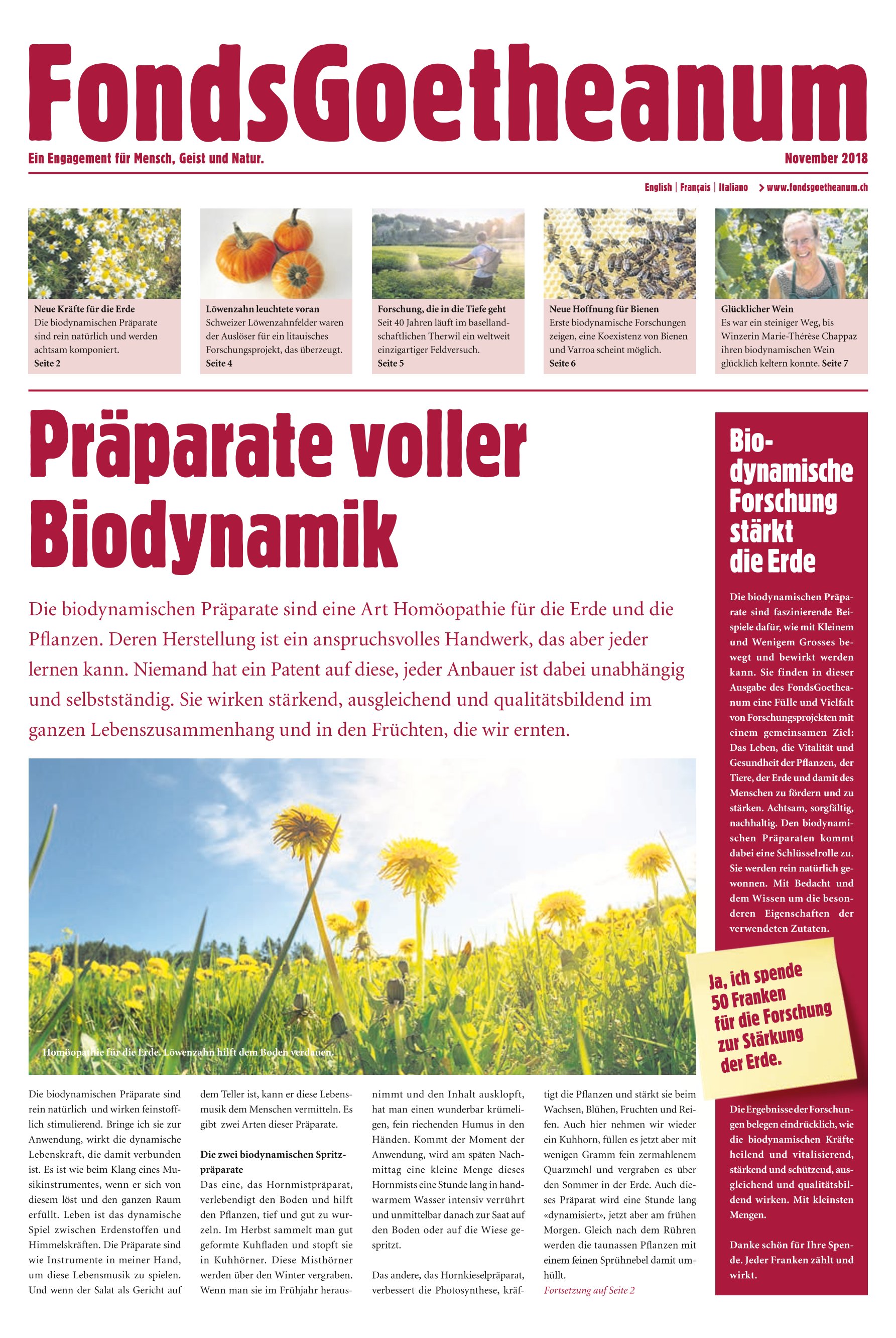 Präparate Biodynamik